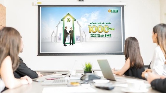 OCB giảm 2% lãi suất cho doanh nghiệp SMEs