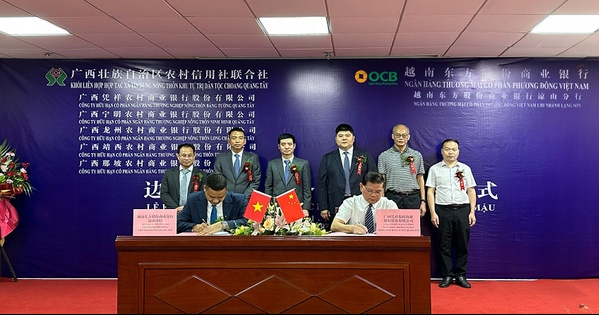 OCB ký kết hợp tác thanh toán biên mậu