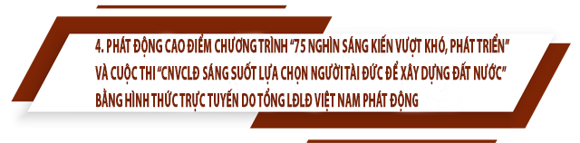 Công đoàn Thanh Hóa đạt kết quả toàn diện, nổi bật trong năm 2021