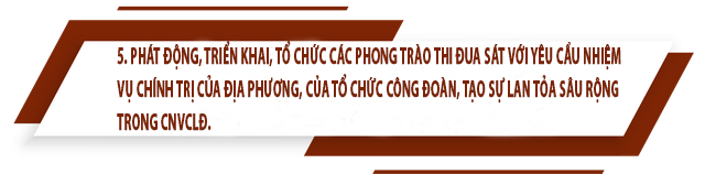 Công đoàn Thanh Hóa đạt kết quả toàn diện, nổi bật trong năm 2021