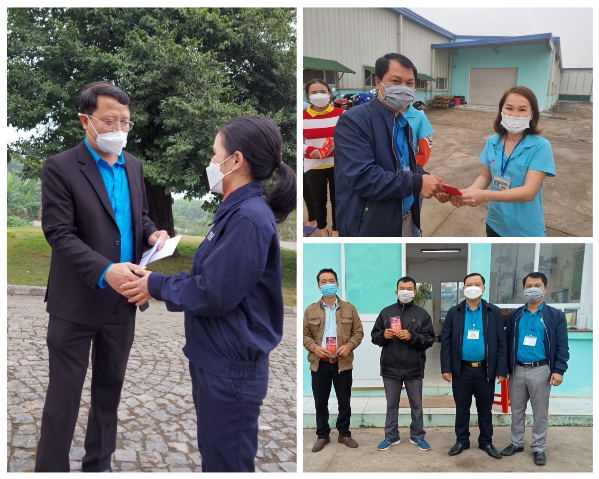 Công đoàn các tỉnh Bắc Trung Bộ trao quà cho đoàn viên, NLĐ trong ngày đi làm trở lại