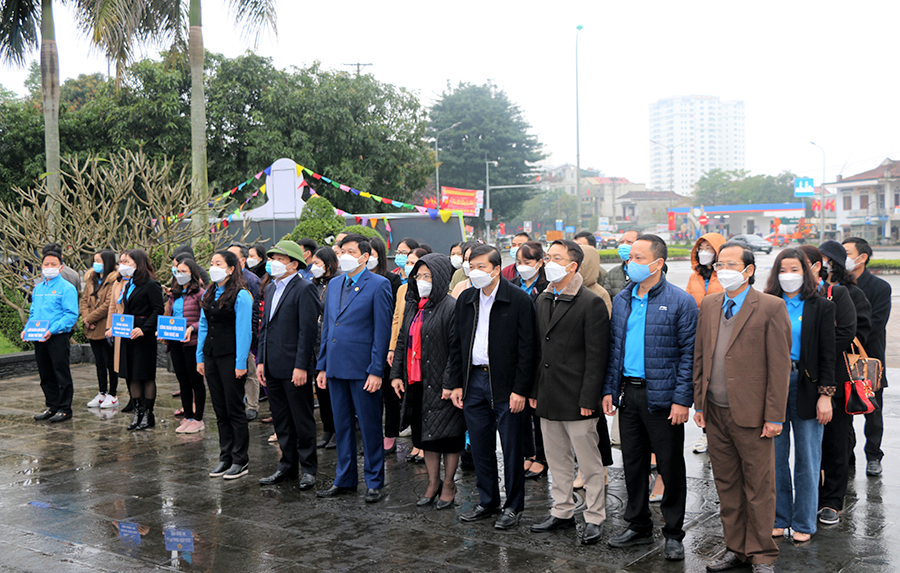 LĐLĐ Nghệ An, Hà Tĩnh hưởng ứng Tết trồng cây Xuân Nhâm Dần 2022