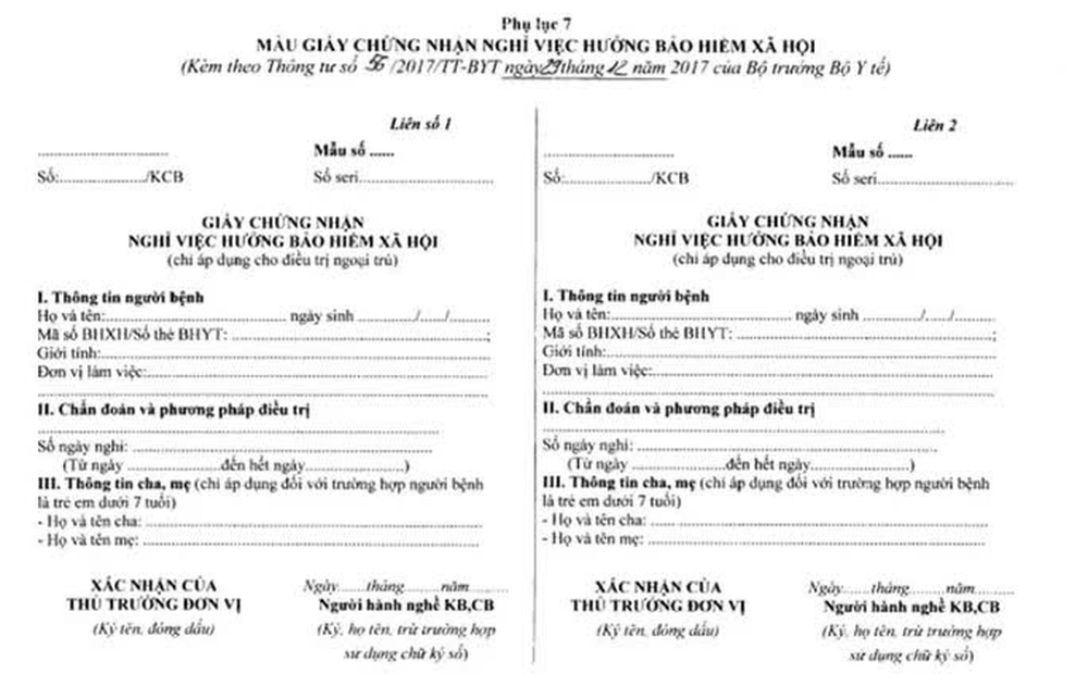 Sẽ có quy định về Giấy chứng nhận nghỉ việc hưởng BHXH của F0
