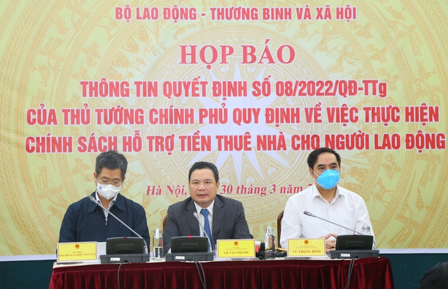 Chi 6.600 tỷ đồng hỗ trợ tiền thuê nhà cho người lao động