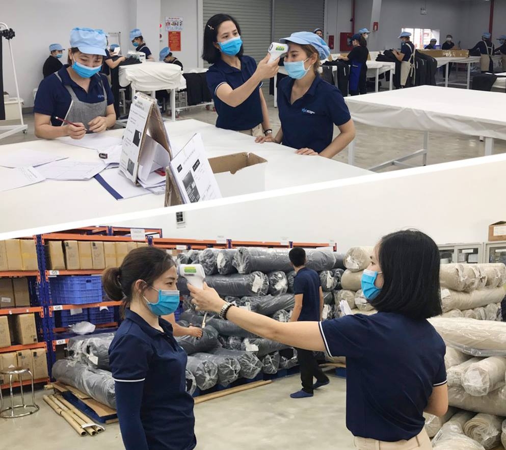 Nghệ An, Hà Tĩnh tập trung đảm bảo an toàn cho NLĐ trước sự gia tăng ca mắc Covid-19