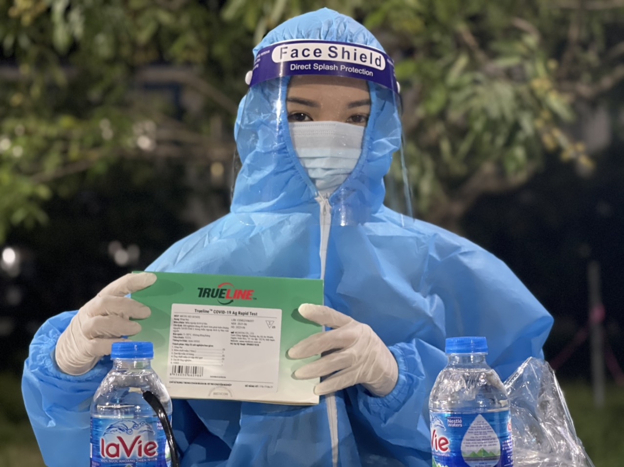 Nghệ An: Công ty CP May Minh Anh - Kim Liên test nhanh Covid -19 cho 2.500 công nhân lao động