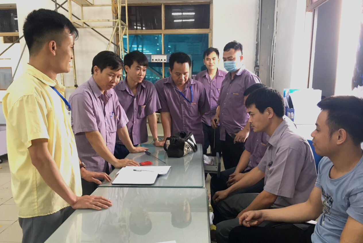Đồng phục đa sắc màu tự chọn của Công ty CP Havian Kim Liên