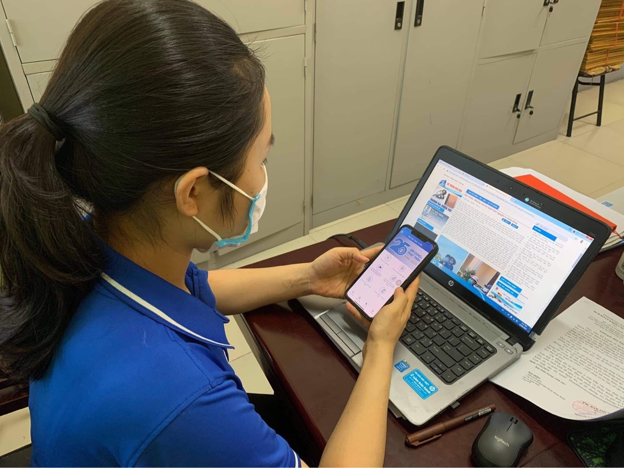 BHXH Nghệ An đẩy mạnh cài đặt VssID – BHXH số cho người dân