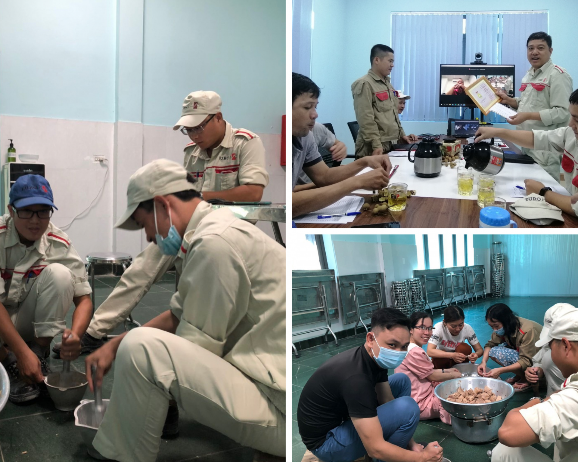 Chương trình "Bữa cơm Công đoàn" trong ngày 28/7 mang lại niềm vui cho người lao động