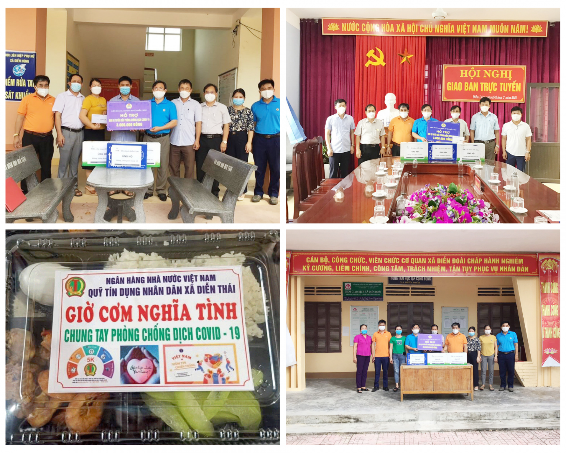 Công đoàn Nghệ An chung tay hỗ trợ người lao động về quê