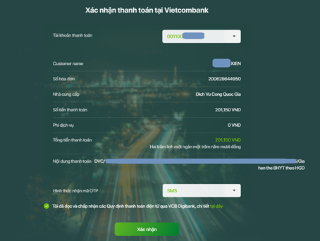 Hướng dẫn đóng BHXH tự nguyện, gia hạn thẻ BHYT theo hộ gia đình trên Cổng DVC Quốc gia