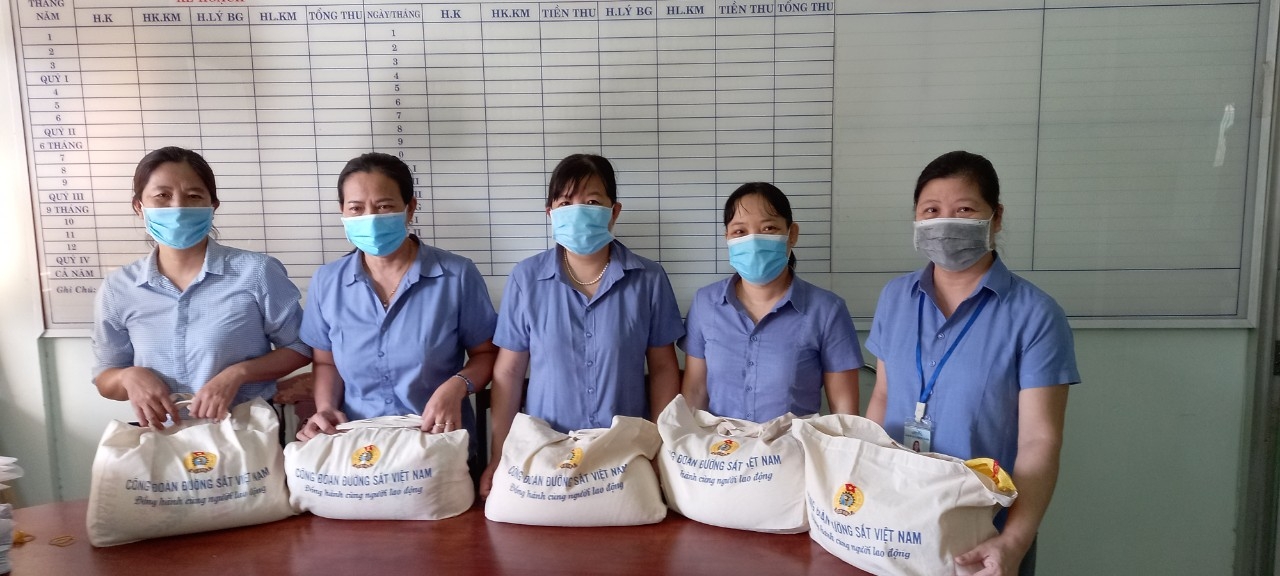 Công đoàn Đường sắt Việt Nam trao túi "an sinh công đoàn cho NLĐ khu vực Thanh Hóa, Nghệ An Công đoàn Đường sắt Việt Nam trao túi "an sinh công đoàn cho NLĐ khu vực Thanh Hóa, Nghệ An