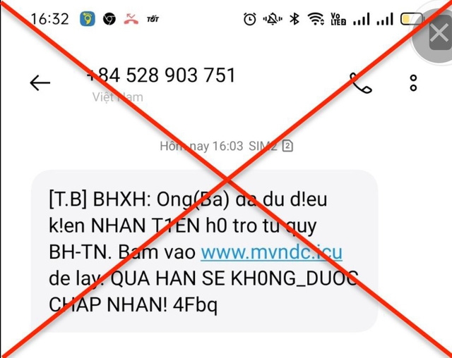 Thêm nhiều đầu số lừa đảo nhận tiền hỗ trợ từ Quỹ Bảo hiểm thất nghiệp