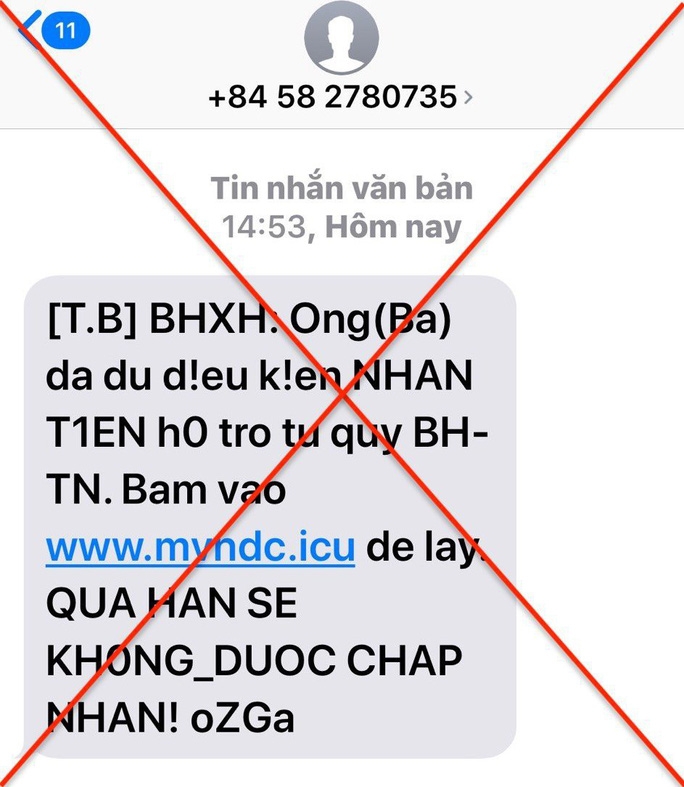 Thêm nhiều đầu số lừa đảo nhận tiền hỗ trợ từ Quỹ Bảo hiểm thất nghiệp