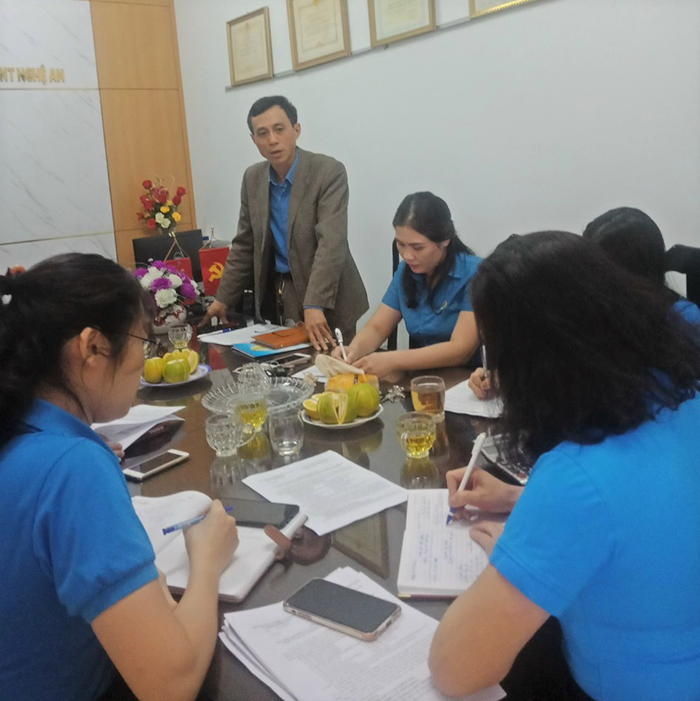 LĐLĐ tỉnh Nghệ An thực hiện tốt công tác kiểm tra, giám sát các hoạt động công đoàn