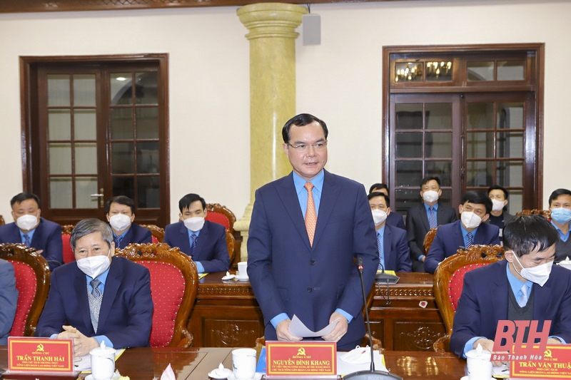 Công đoàn Thanh Hóa đóng góp quan trọng vào sự phát triển chung Công đoàn Thanh Hóa đóng góp quan trọng vào sự phát triển chung
