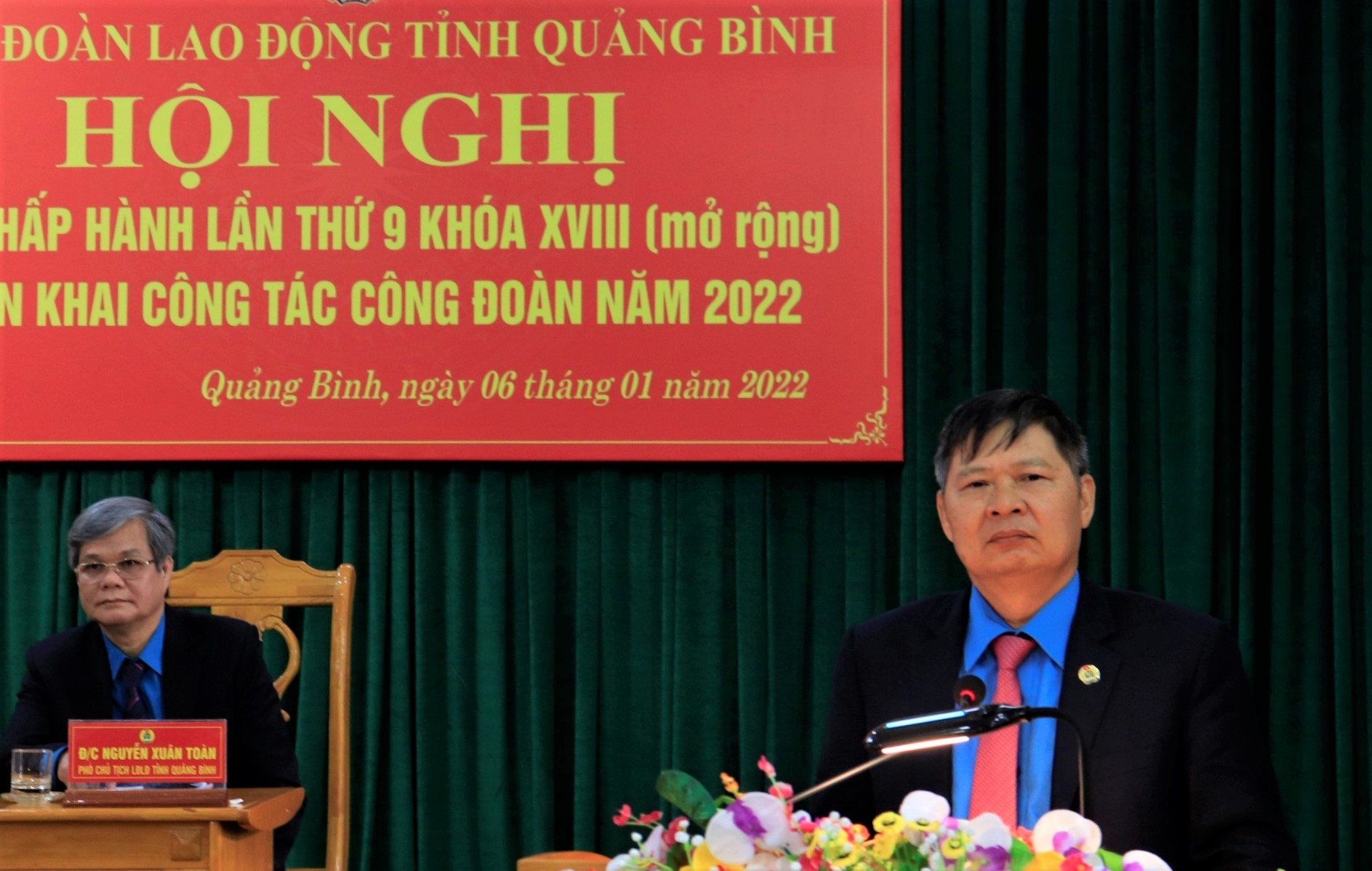 Phó Chủ tịch Tổng LĐLĐ Việt Nam Phan Văn Anh đánh giá cao Công đoàn tỉnh Quảng Bình