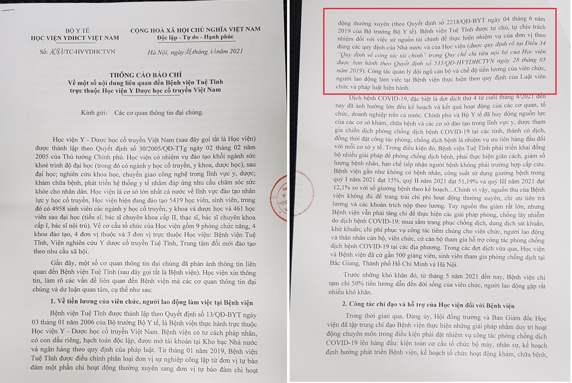 Bao giờ mới chấm dứt tình trạng: Bệnh viện nợ lương, nhân viên y tế đi bán rau mưu sinh