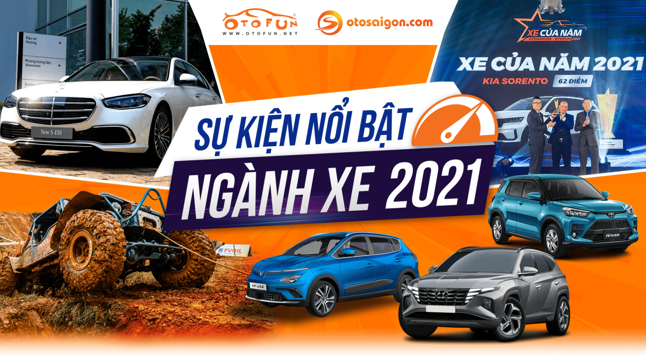 OTOFUN - OTOSAIGON bình chọn Sự kiện nổi bật 2021