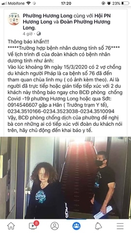 Rà soát hành trình bệnh nhân Covid-19 thứ 76 tham quan tại Huế