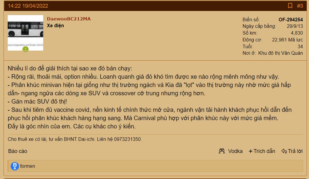 Nhìn lại một năm của Kia Carnival