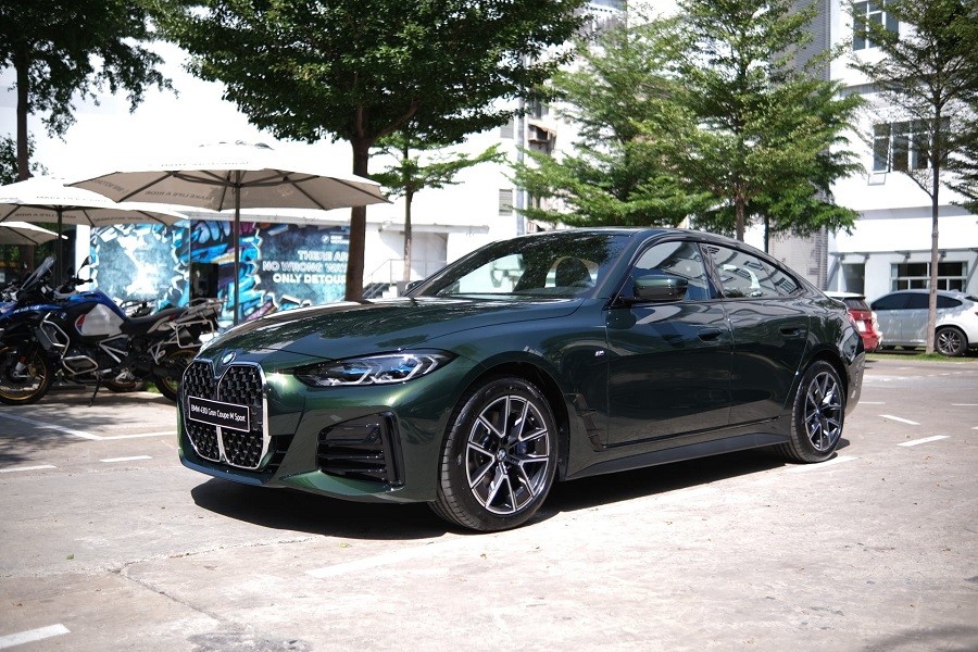 BMW 430i Gran Coupe 2022 chính hãng về Việt Nam, giá 3,199 tỷ đồng