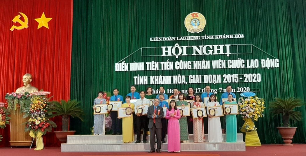 cong doan khanh hoa bieu duong 80 tap the 163 ca nhan tieu bieu