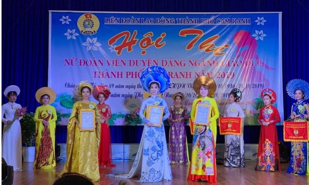 Hội thi “Nữ đoàn viên duyên dáng ngành Giáo dục” năm 2019 hoi thi nu doan vien duyen dang nganh giao duc nam 2019