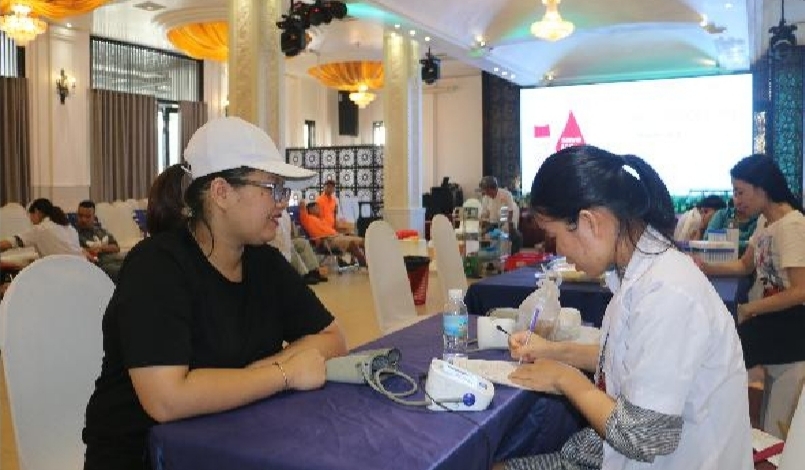 nam thu 3 to chuc van dong doan vien va nld tham gia hien mau cuu nguoi