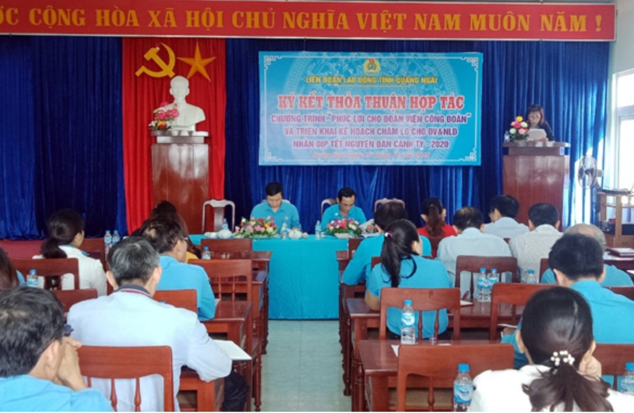 Hơn 3000 lượt đoàn viên, NLĐ thụ hưởng chương trình phúc lợi hon 3000 luot doan vien nld thu huong chuong trinh phuc loi
