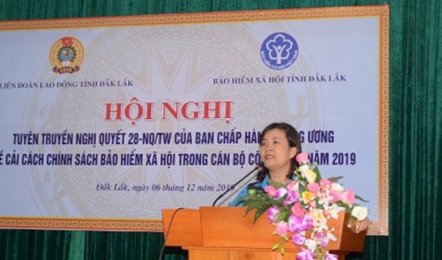 to chuc hoi nghi tuyen truyen nghi quyet 28 nqtw ve cai cach chinh sach bhxh