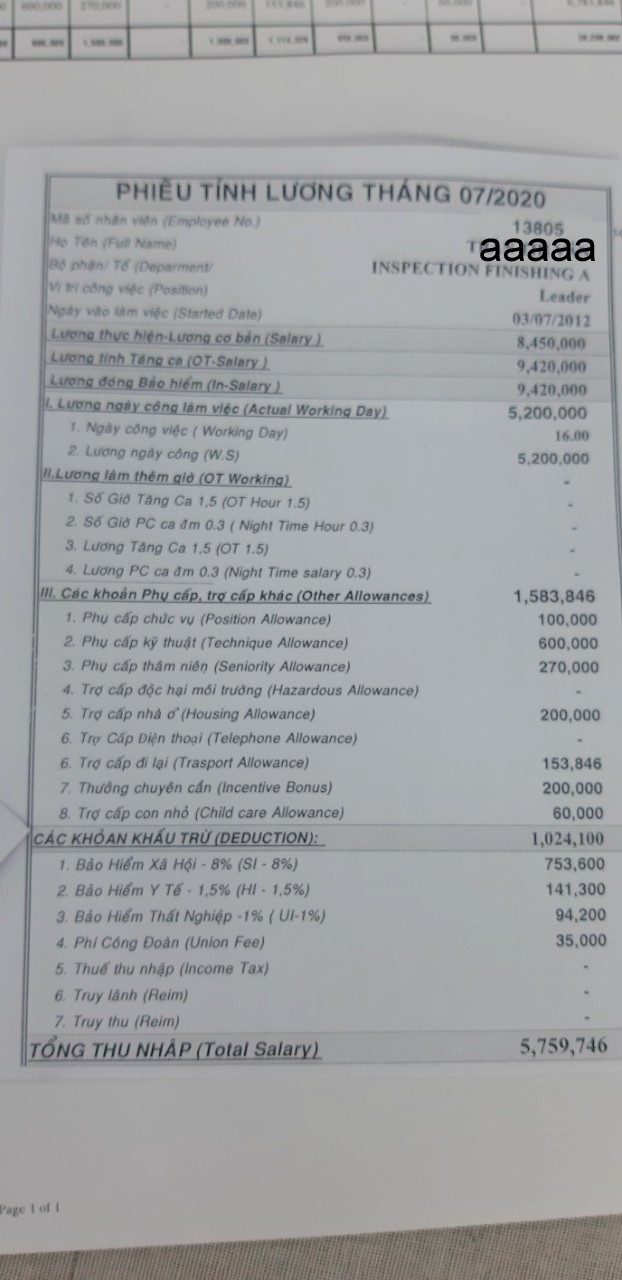 Công ty Green Vina bị công nhân tố không trả lương