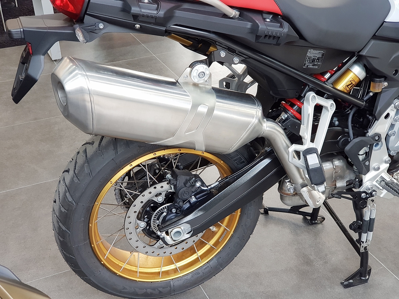 Cận cảnh 'xe phượt' BMW F850 GS can canh xe phuot bmw f850 gs