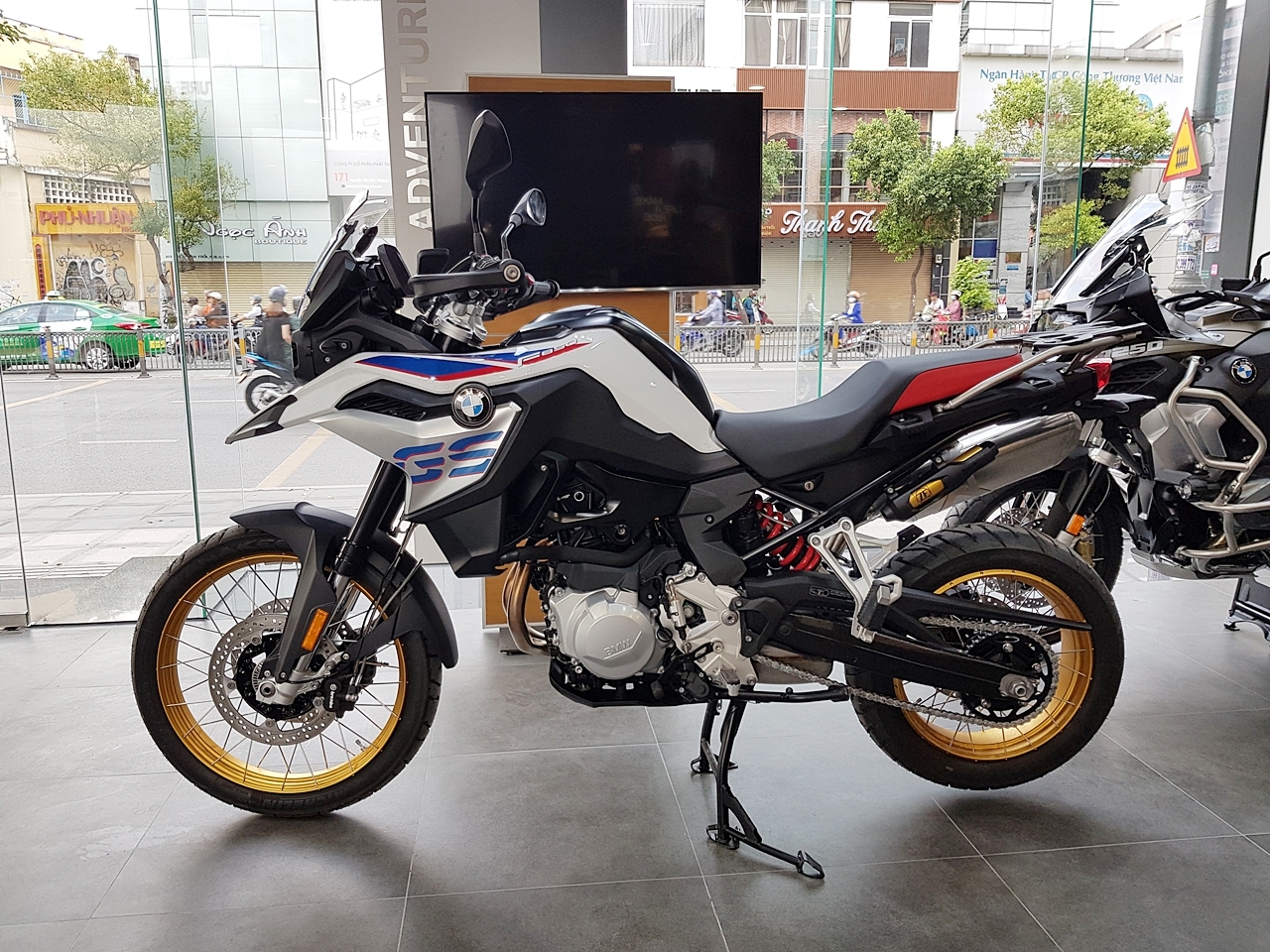 Cận cảnh 'xe phượt' BMW F850 GS can canh xe phuot bmw f850 gs