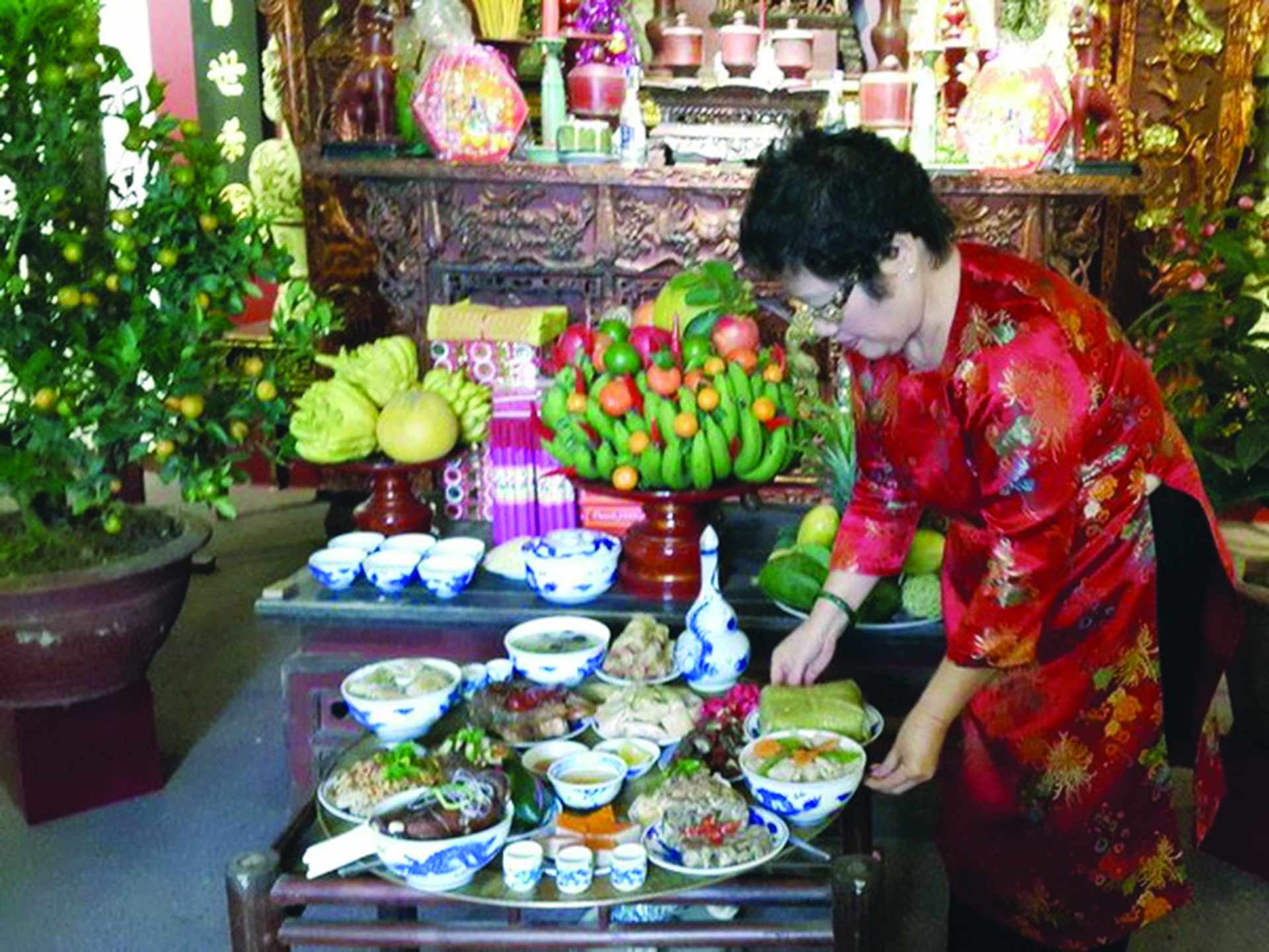 Nỗi lo mâm cỗ thời “bão giá” . noi lo mam co thoi bao gia