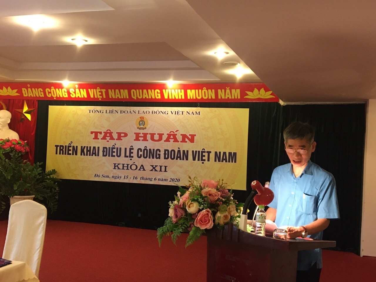 Tập huấn triển khai Điều lệ và Hướng dẫn thi hành Điều lệ Công đoàn Việt Nam khoá XII tap huan trien khai dieu le va huong dan thi hanh dieu le cong doan viet nam khoa xii