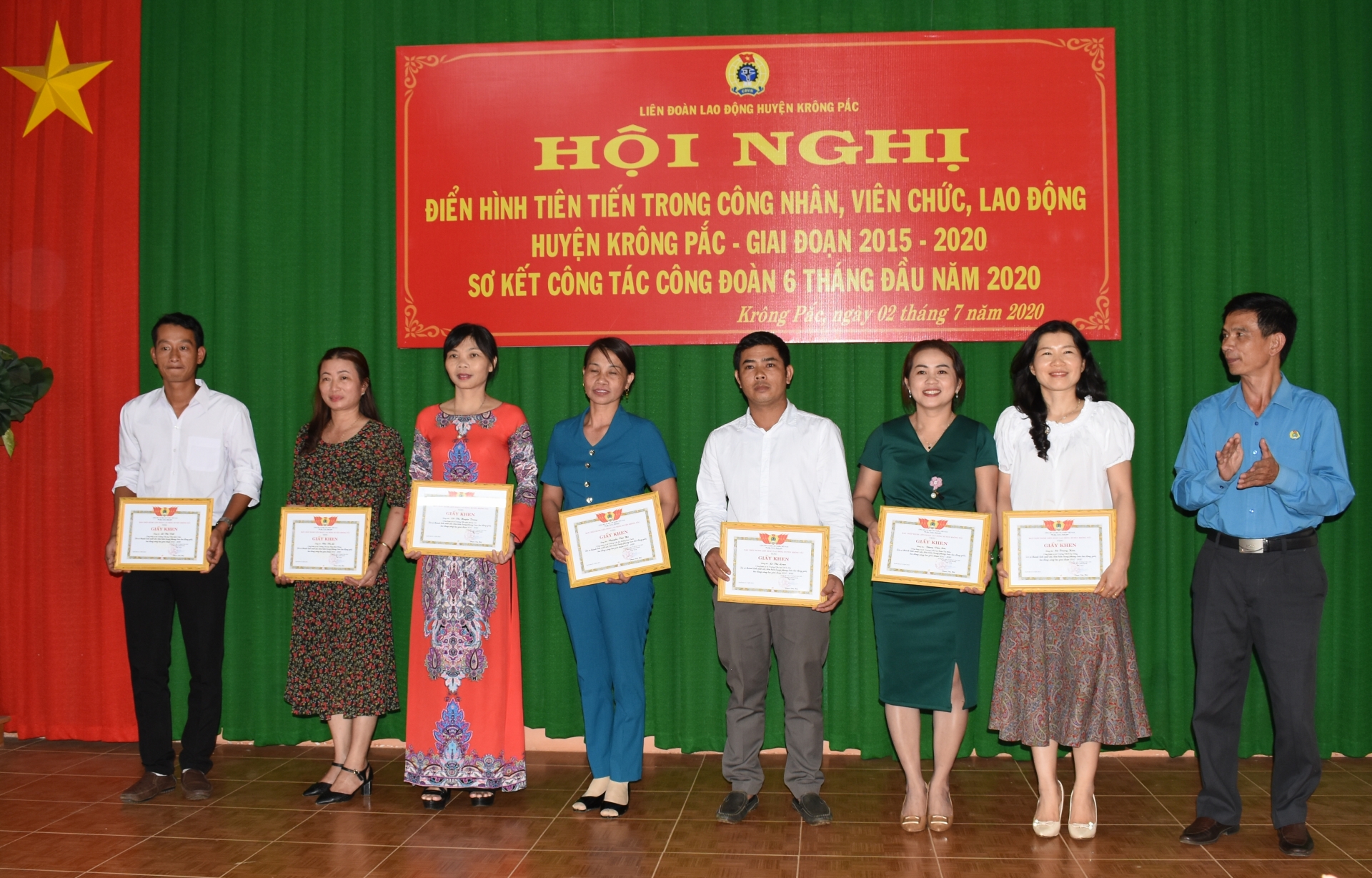 ldld huyen krong pac bieu duong tap the ca nhan dien hinh giai doan 2015 2020