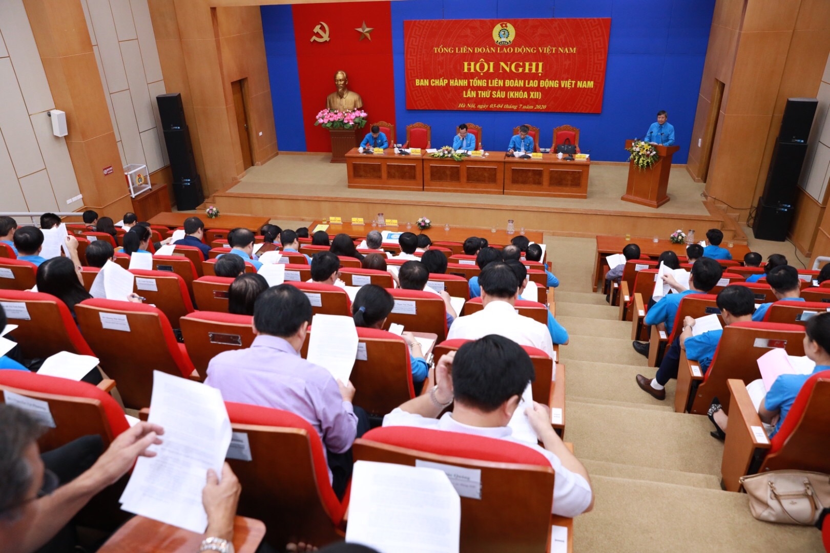 be mac hoi nghi ban chap hanh tong ldld viet nam lan thu sau