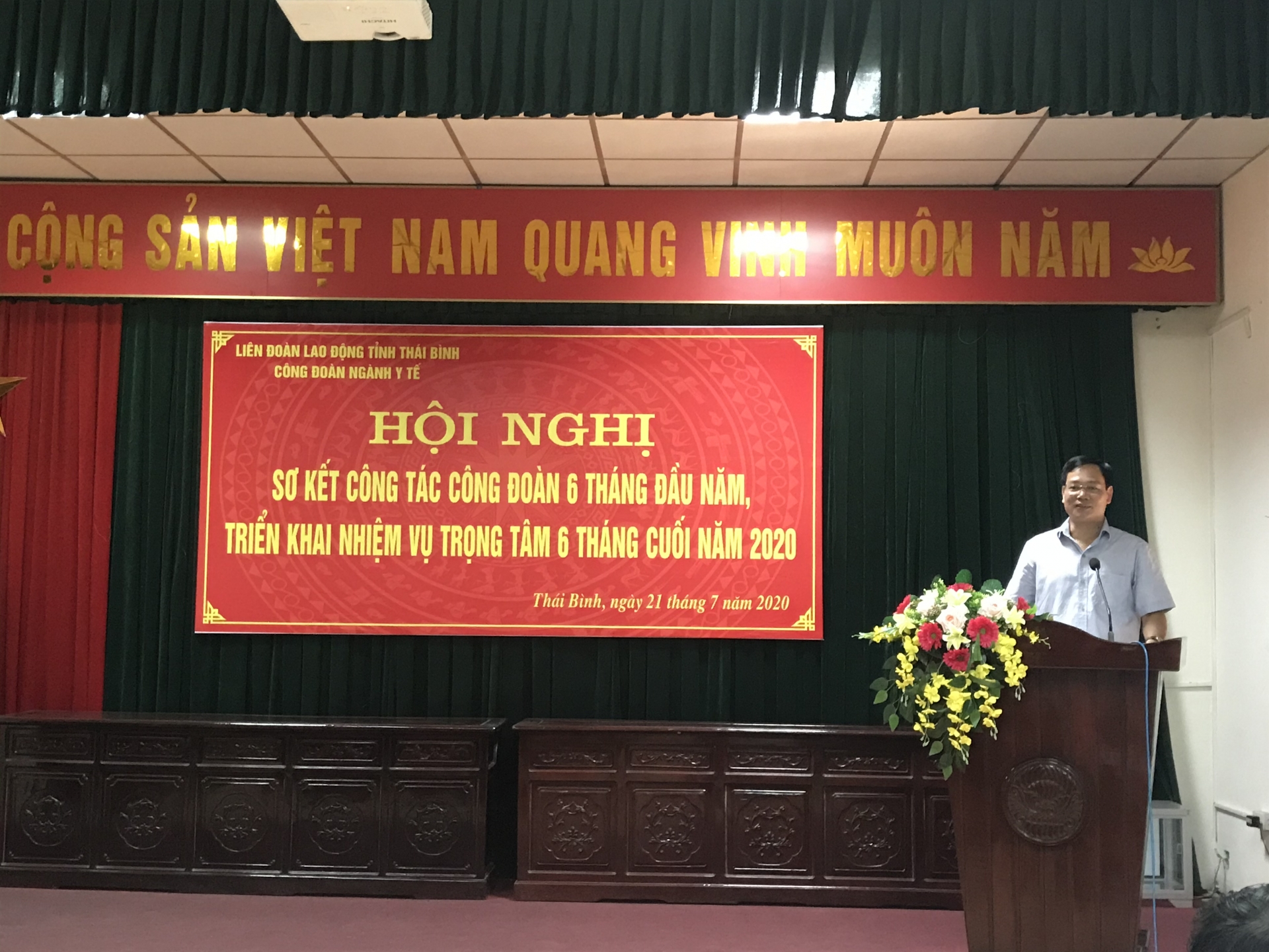 Công đoàn ngành Y tế Thái Bình tổng kết công tác công đoàn 6 tháng đầu năm cong doan nganh y te thai binh tong ket cong tac cong doan 6 thang dau nam