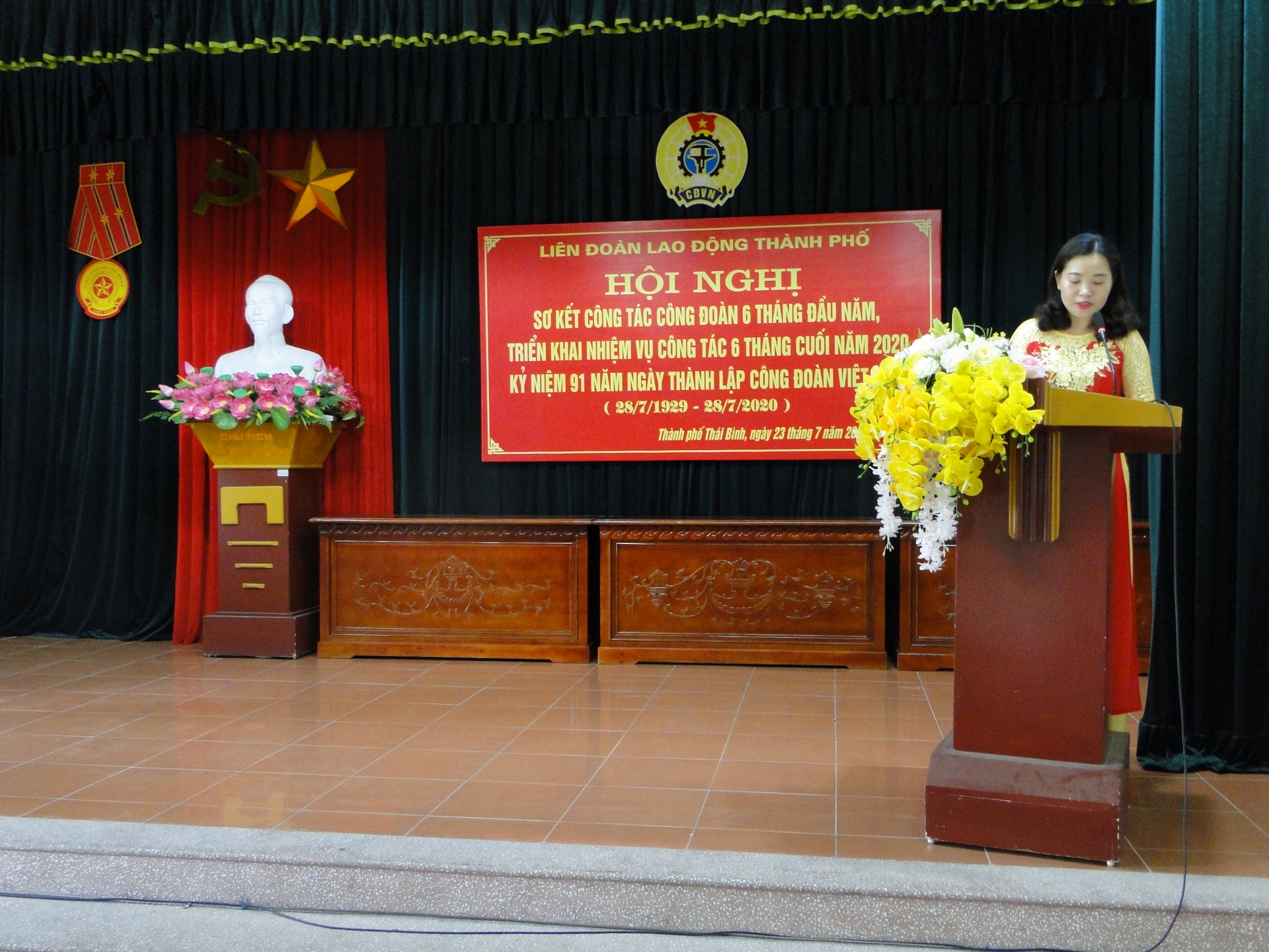 LĐLĐ thành phố Thái Bình: Thành lập 4 công đoàn cơ sở và kết nạp 411 đoàn viên mới ldld thanh pho thai binh thanh lap 4 cong doan co so va 411 doan vien moi