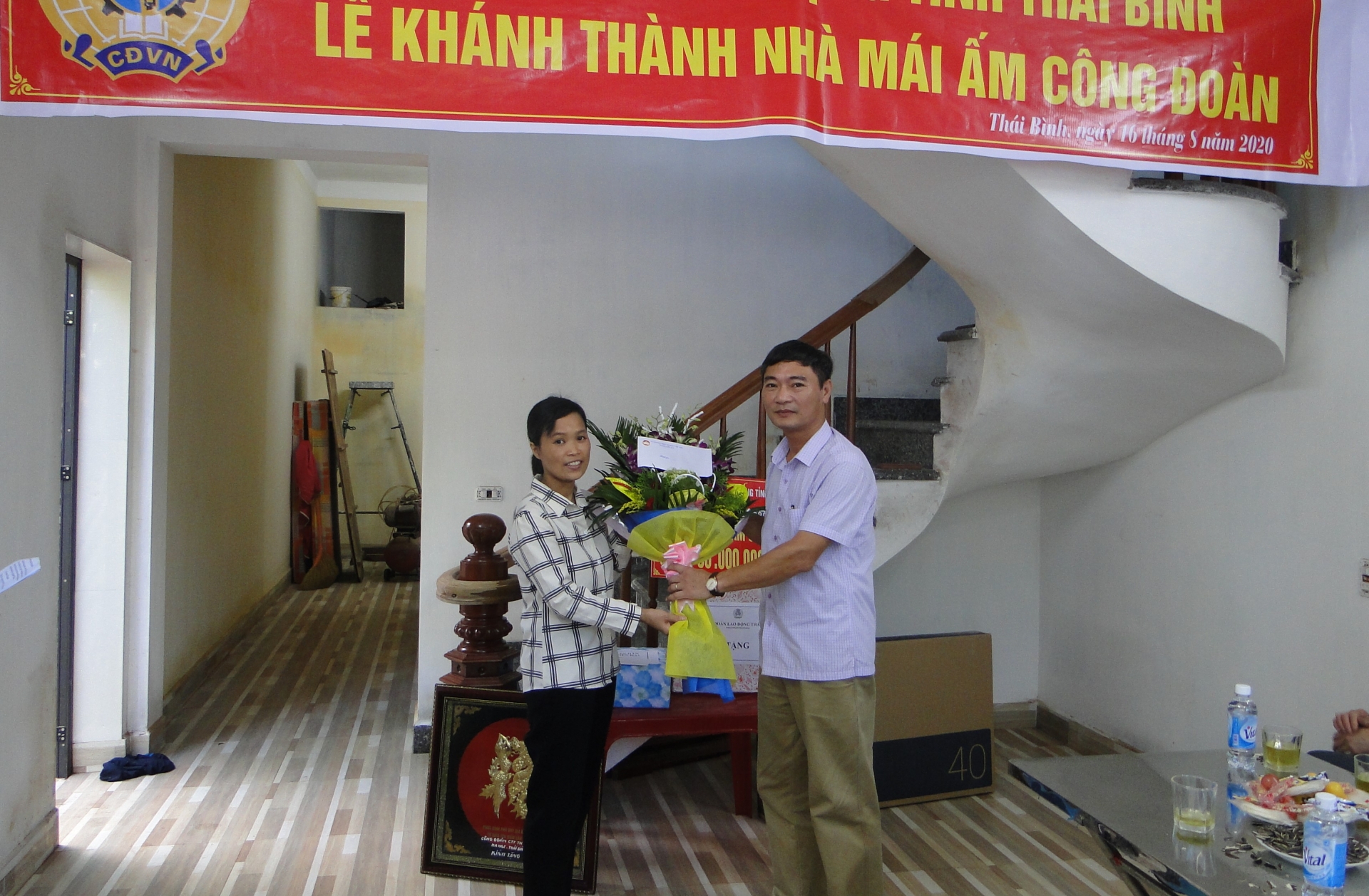 Liên đoàn Lao động huyện Tiền Hải kinh phí hỗ trợ đoàn viên xây nhà mái ấm 1117 3 35