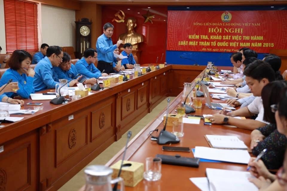 Thực thi Luật Mặt Trận Tổ quốc Việt Nam năm 2015 Thực thi Luật Mặt Trận Tổ quốc Việt Nam năm 2015