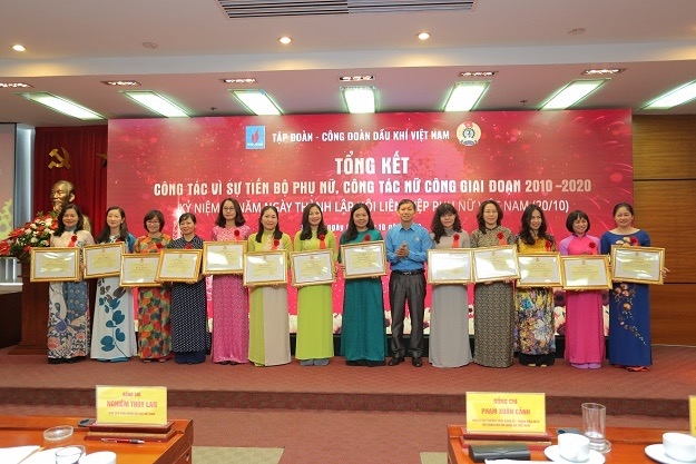 Tăng tỷ lệ lao động nữ là lãnh đạo quản lý trong ngành Dầu khí