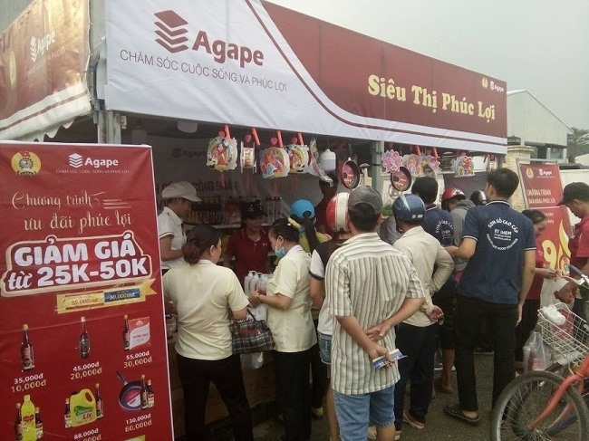 hon 1450 cong doan co so duoc thu huong tu chuong trinh phuc loi doan vien