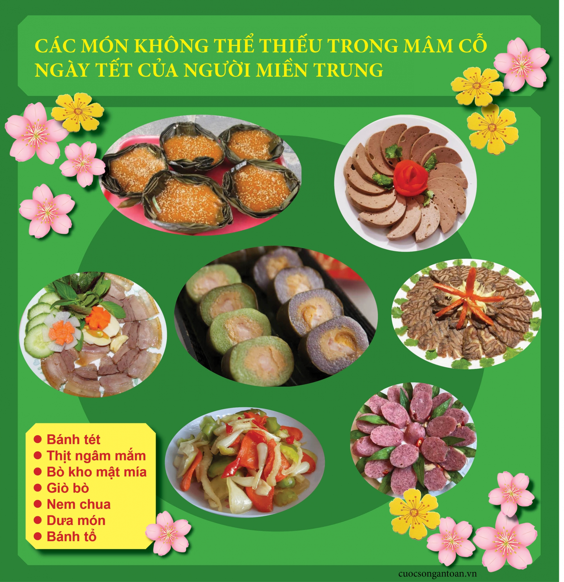nhung mon an khong the thieu trong mam co ngay tet o mien trung