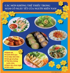 Các món ăn không thể thiếu trong mâm cỗ ngày Tết của người miền Nam