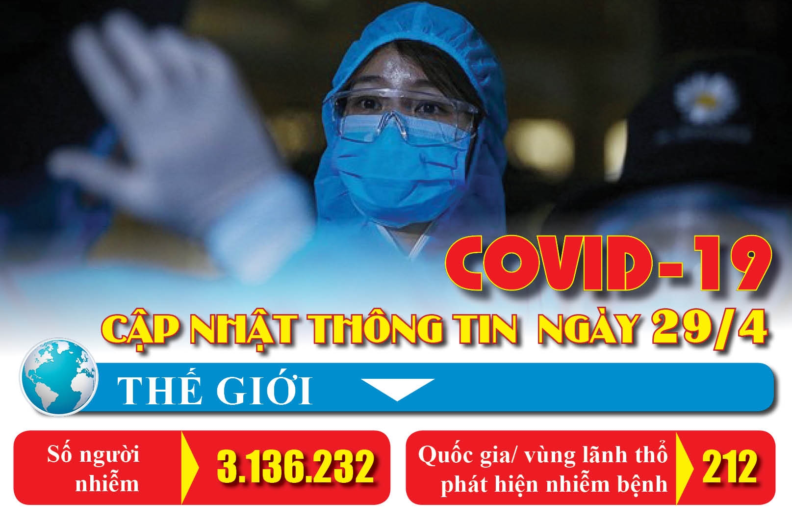 Covid-19: Cập nhật thông tin mới nhất ngày 29/4