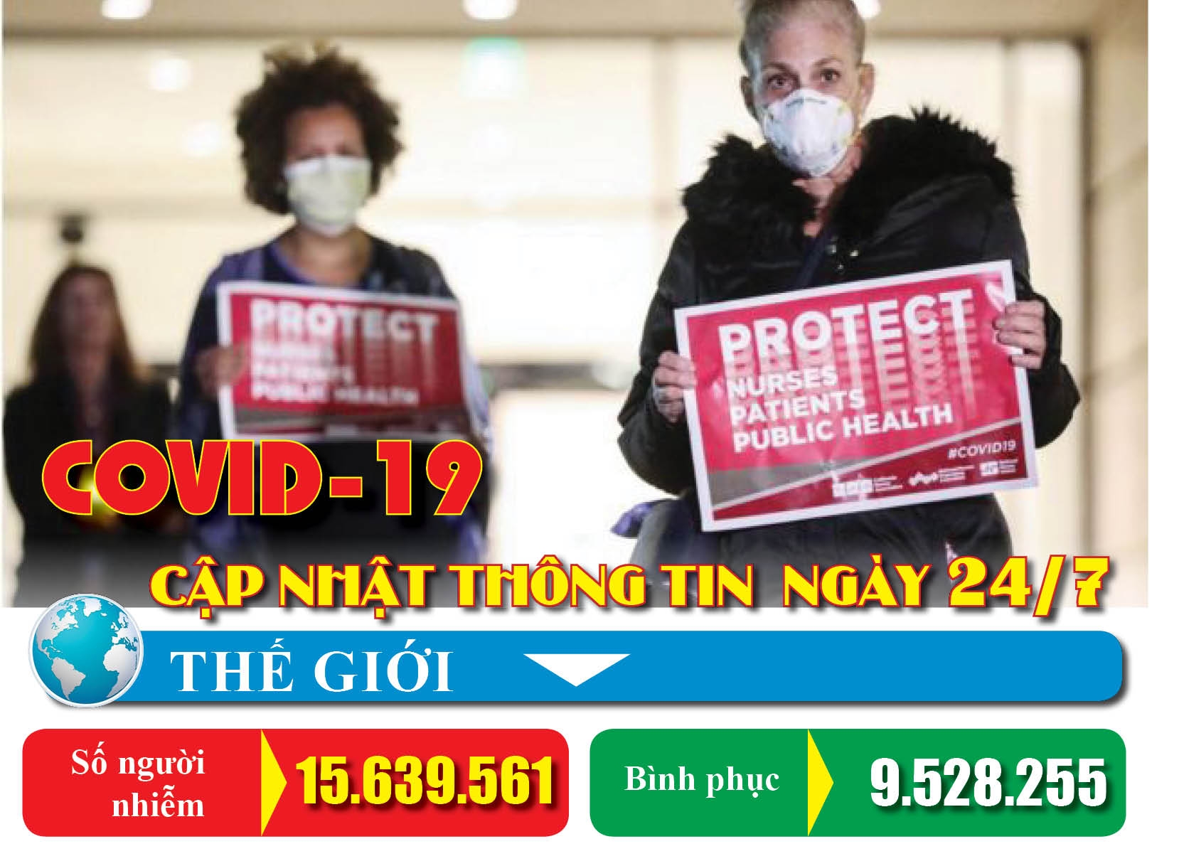 Covid-19: Cập nhật thông tin mới nhất ngày 24/7