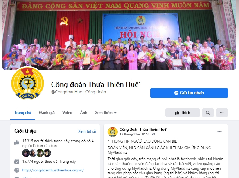 Tăng cường thông tin đến với đoàn viên qua mạng xã hội Tăng cường thông tin đến với đoàn viên qua mạng xã hội