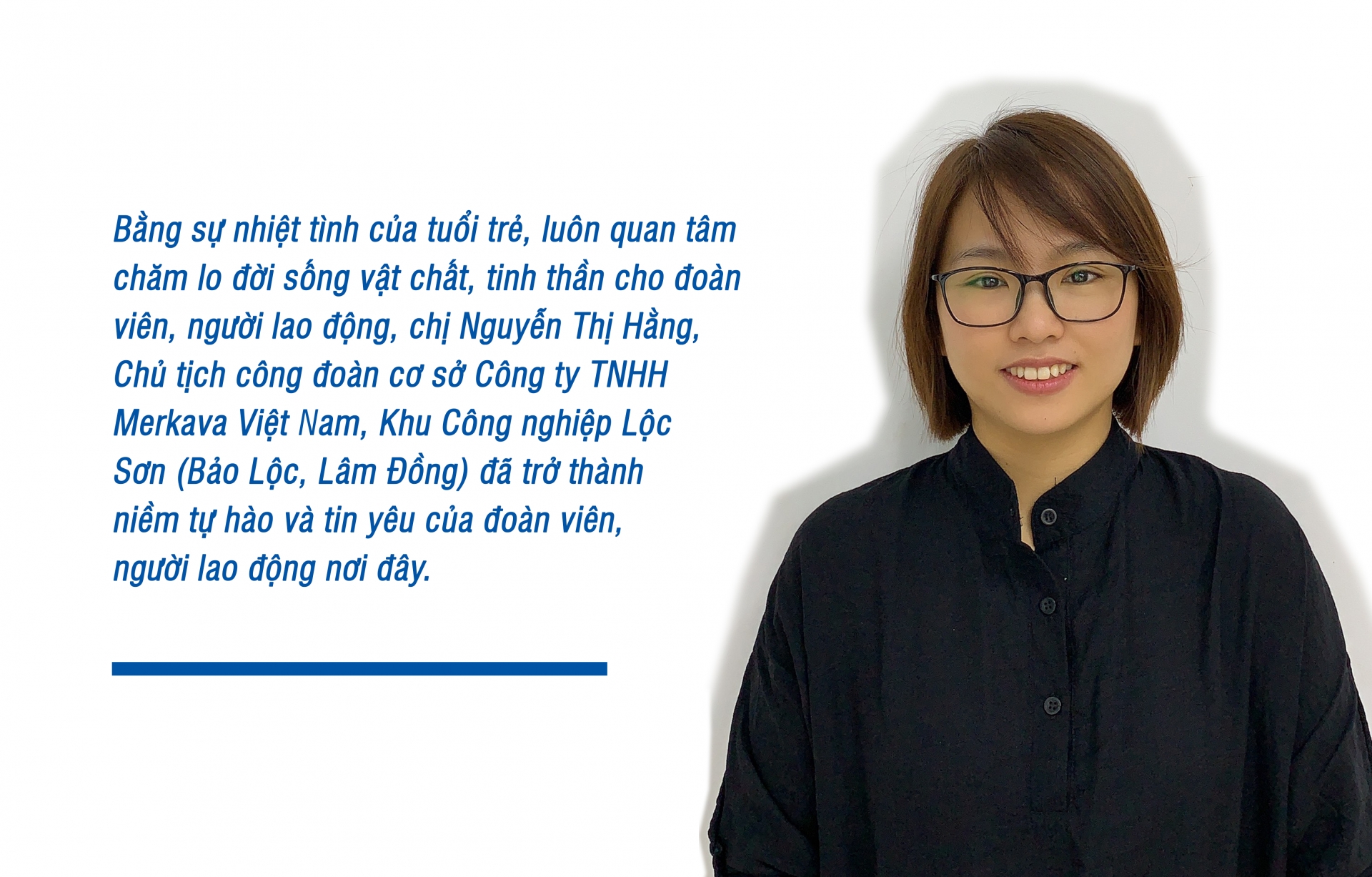 Người cán bộ công đoàn trẻ năng động, sáng tạo Người cán bộ công đoàn trẻ năng động, sáng tạo